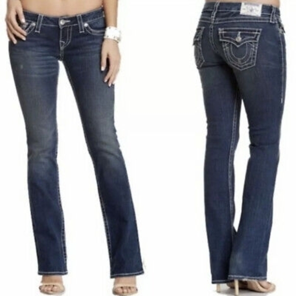 True Religion Women's Dark Blue Jeans - Picture 1 of 7
